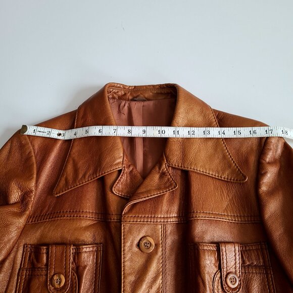 Vintage Pacific Garments Couture Originale Nestels Canada Sears leather jacket. - Picture 8 of 10